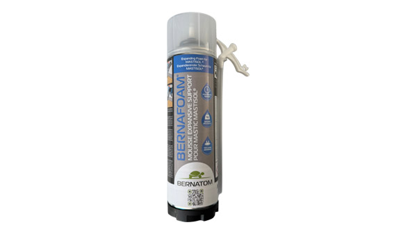 Bernafoam - Mousse expansive support pour mastic MASTISOL - Solution anti-rongeur
