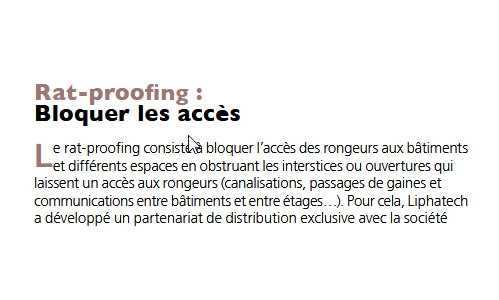 <b>On parle de nous dans </b> « Espace public & Paysage » 